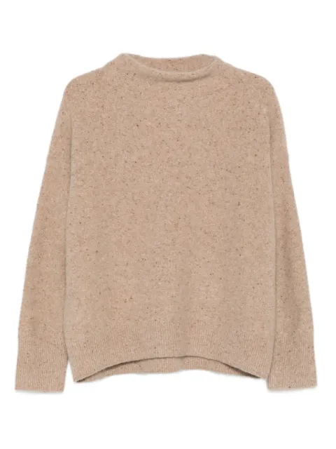 Vince speckled mock-neck sweater