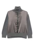 Max & Moi PUMPKY roll-neck sweater - Grey