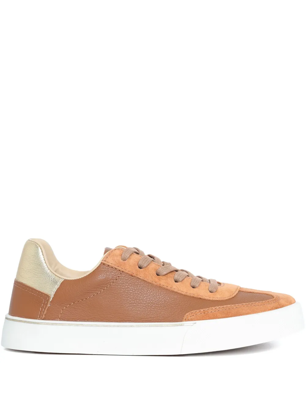 Sarah Chofakian suede-panel sneakers | Brown | Image 1