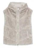 Max & Moi Valora faux-fur gilet - Neutrals