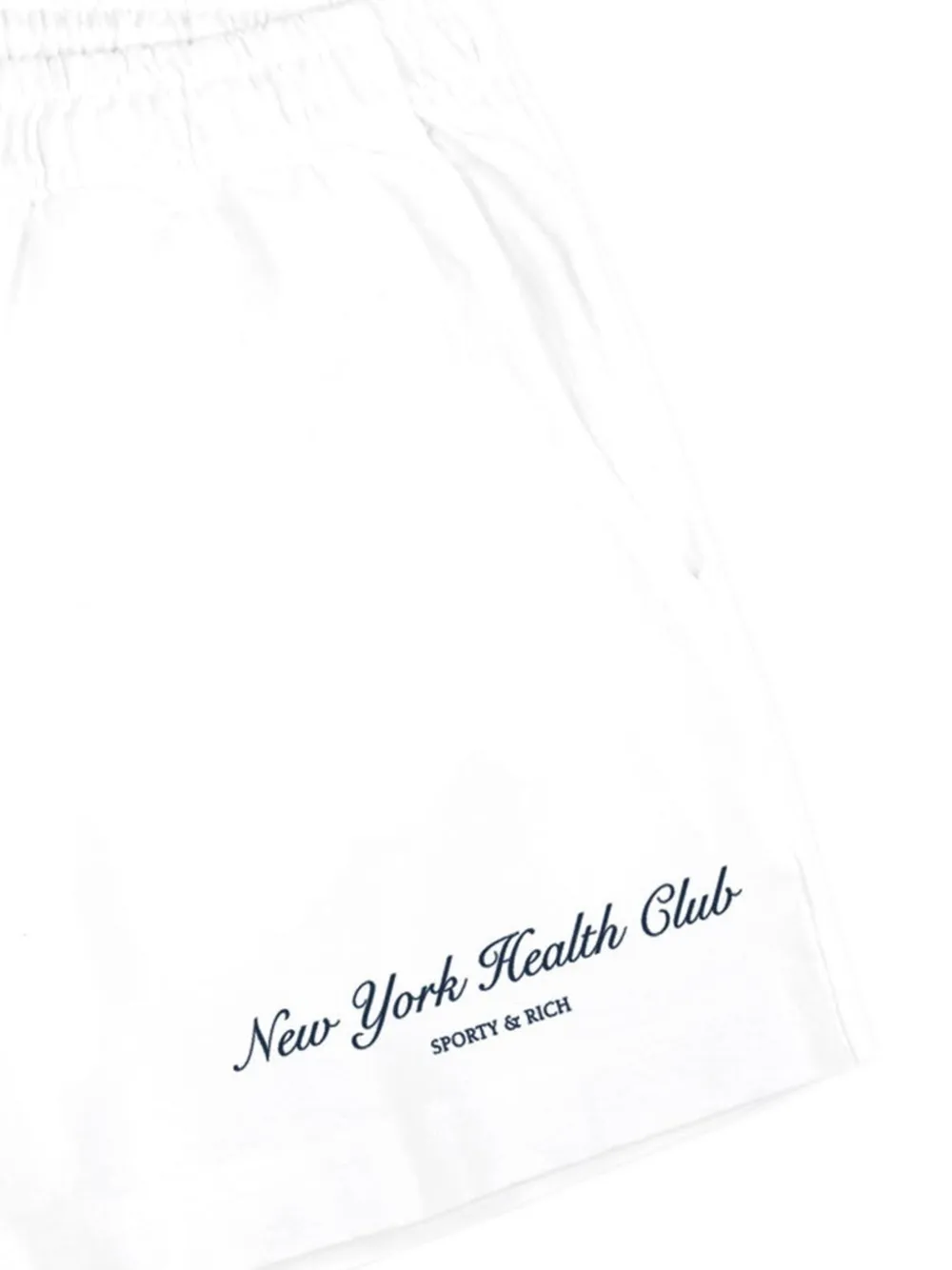 Sporty & Rich elastic-waistband logo shorts | Short Shorts | Image 2