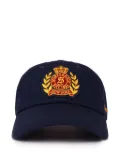 Sporty & Rich crest baseball cap hat - Blue