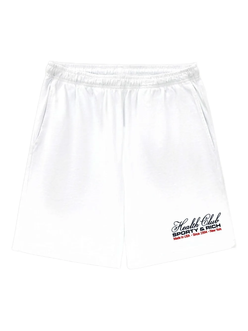 Sporty & Rich logo-print shorts | White | Image 1