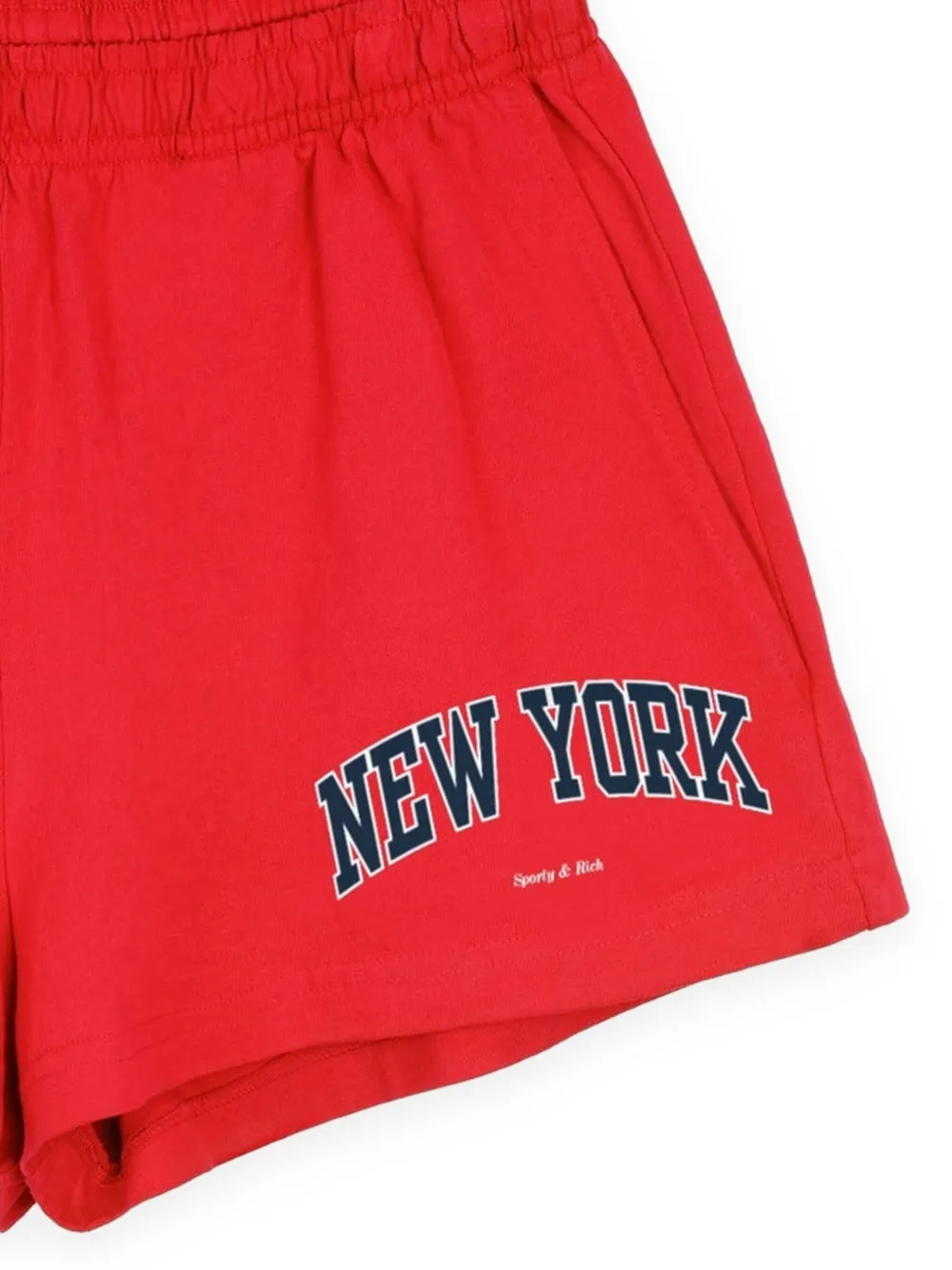 Sporty & Rich  print cotton shorts | Short Shorts | Image 2