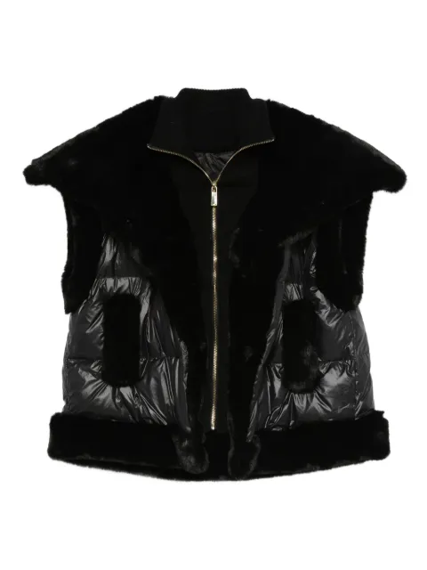 Max & Moi Divana faux-fur quilted gilet 