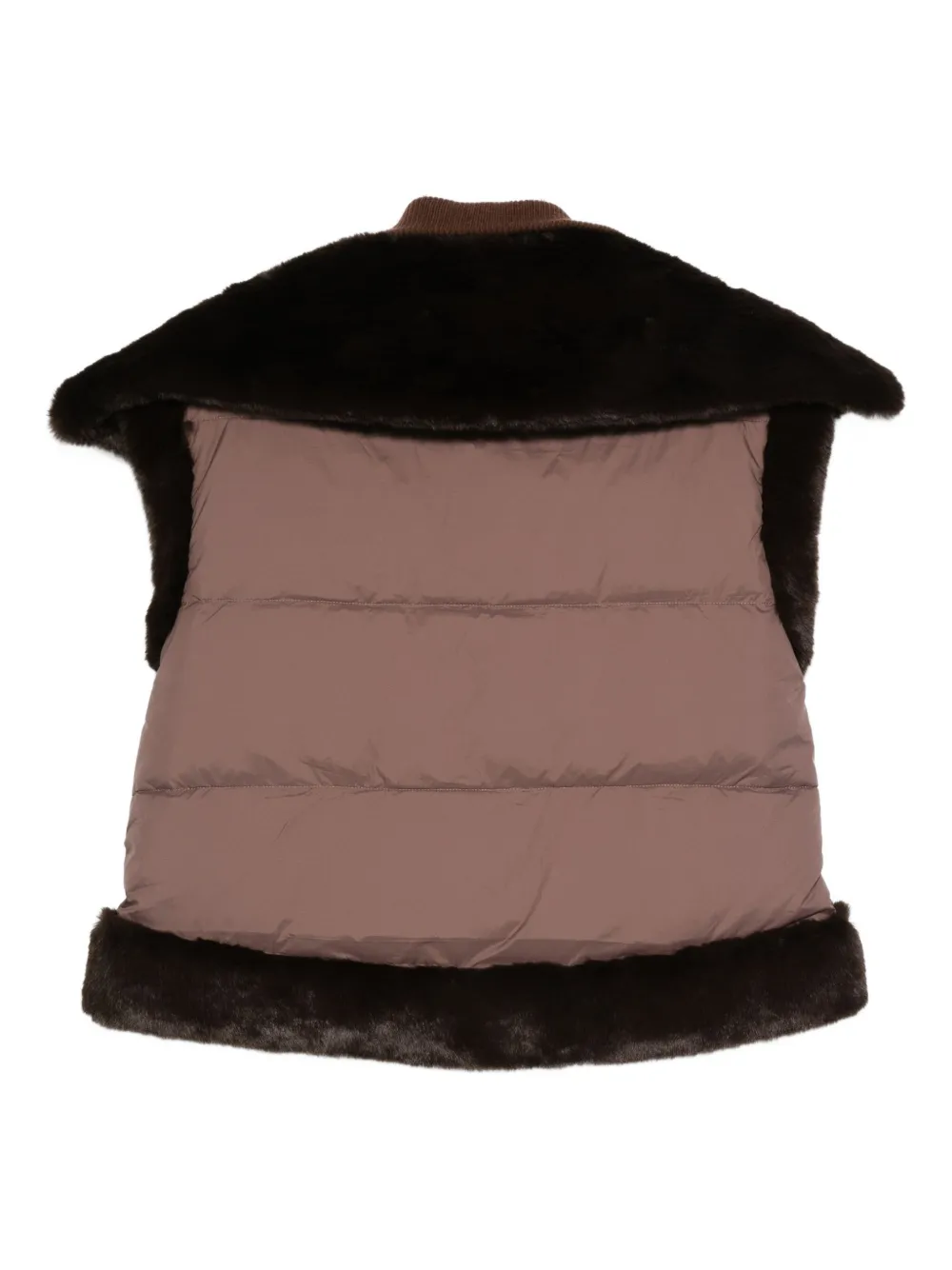 Max & Moi fur-trimmed quilted gilet | Waistcoats & Gilets | Image 2