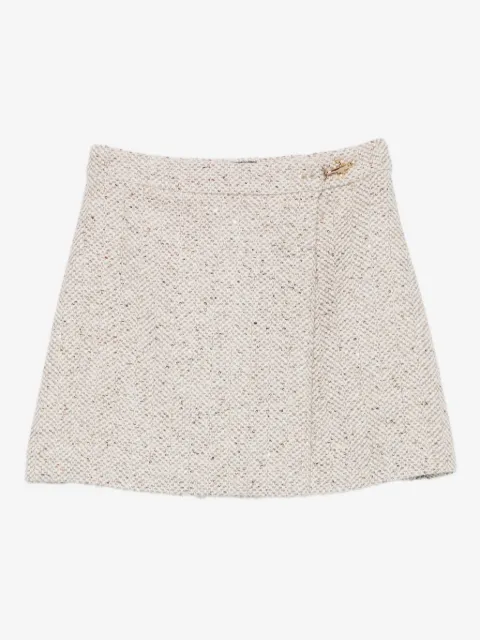 Fay Kids falda corta bordada con lentejuelas