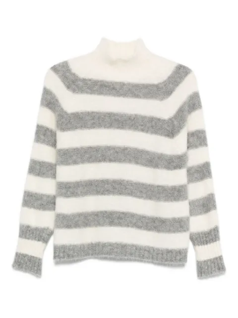 Antonelli high-neck striped sweater