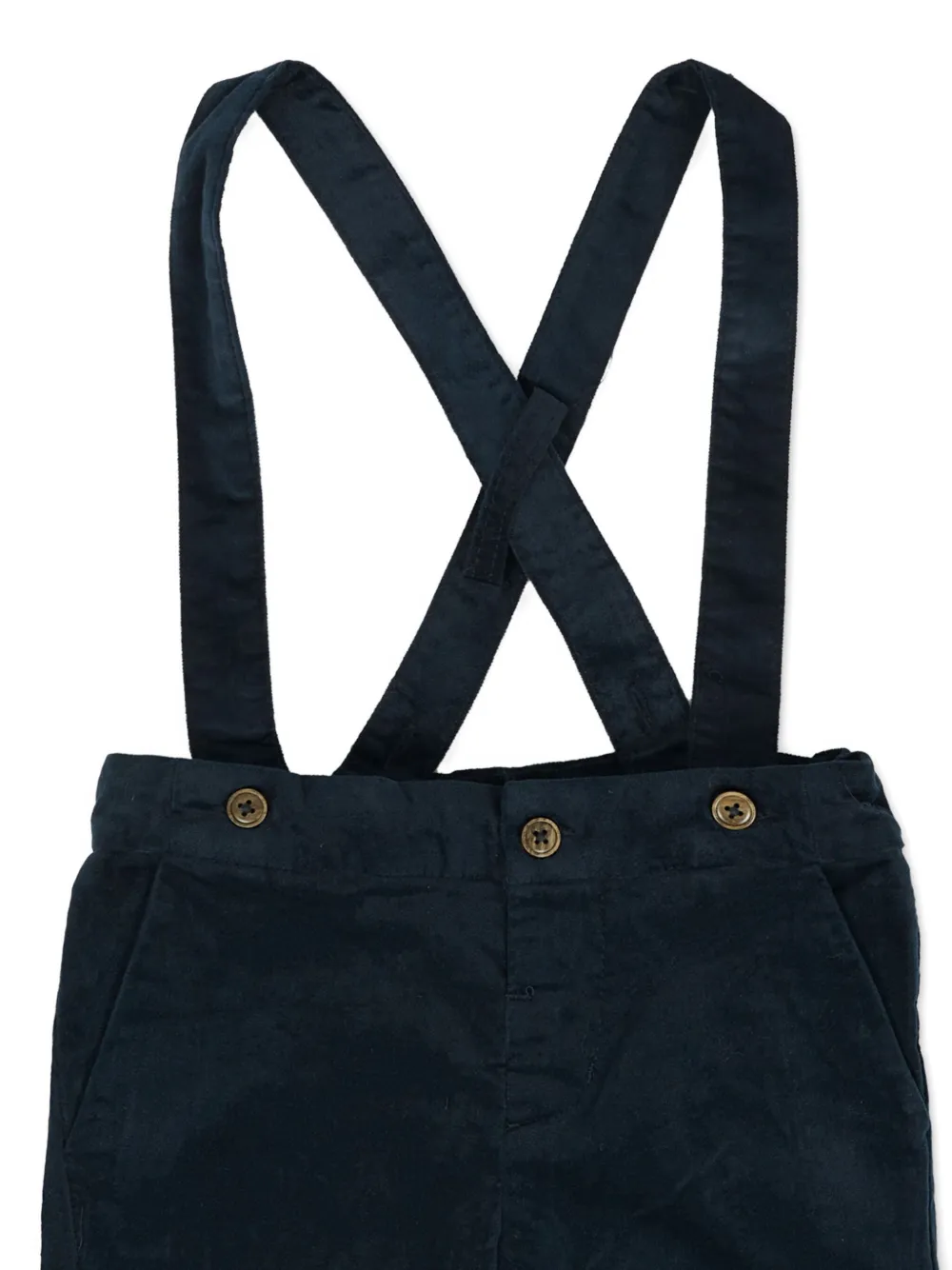 Mayoral suspenders cotton trousers Blauw