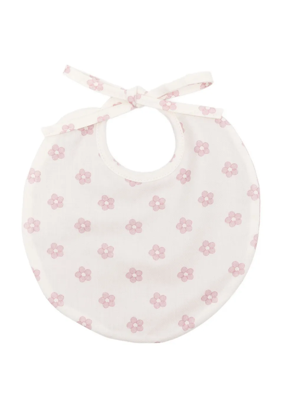La Stupenderia floral-print bib | White | Image 1