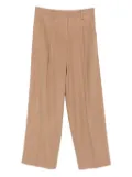 By Malene Birger pleated belt-loops trousers - Neutrals