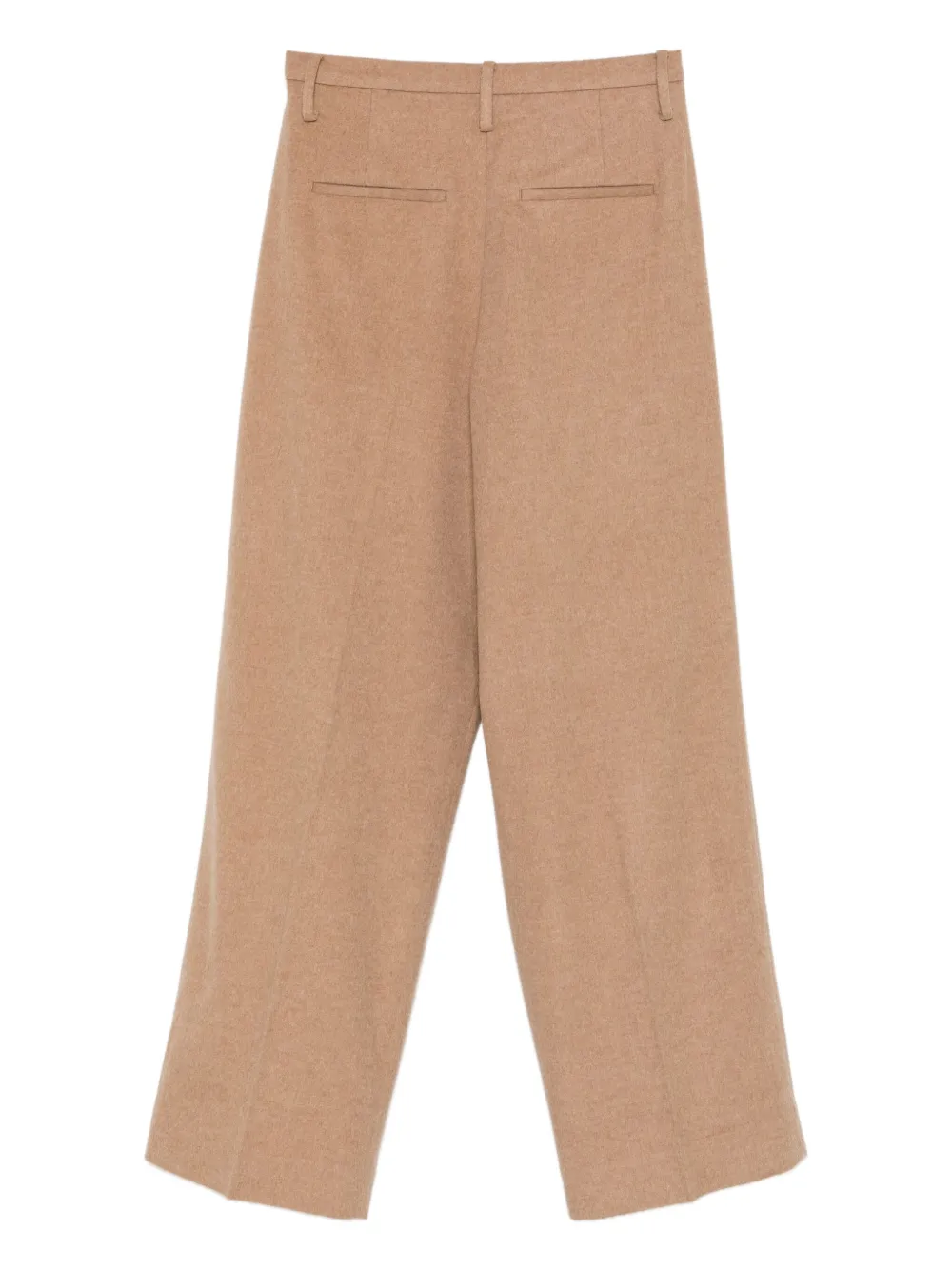 By Malene Birger pleated belt-loops trousers - Beige