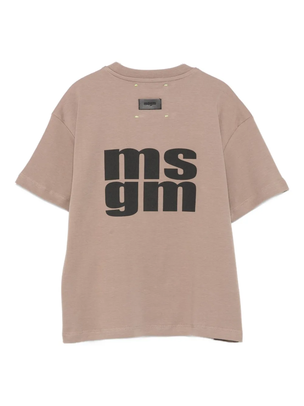 MSGM Kids logo-print cotton T-shirt | Boys T-Shirts | Image 2
