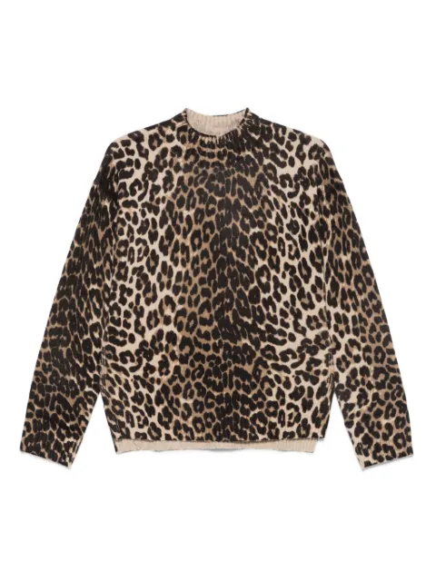 Seventy leopard-print sweater