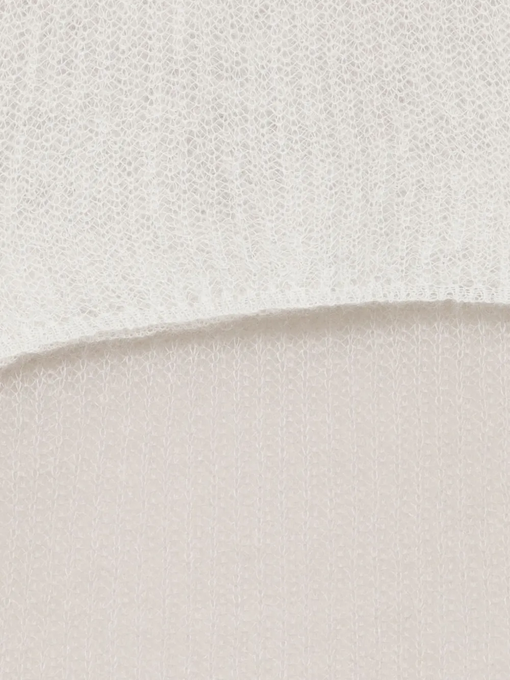 Antonelli Elena Textured Knit Scarf In White