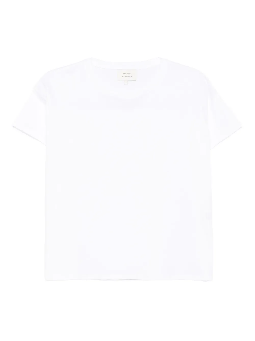 Loulou De Saison Short-sleeve T-shirt In White