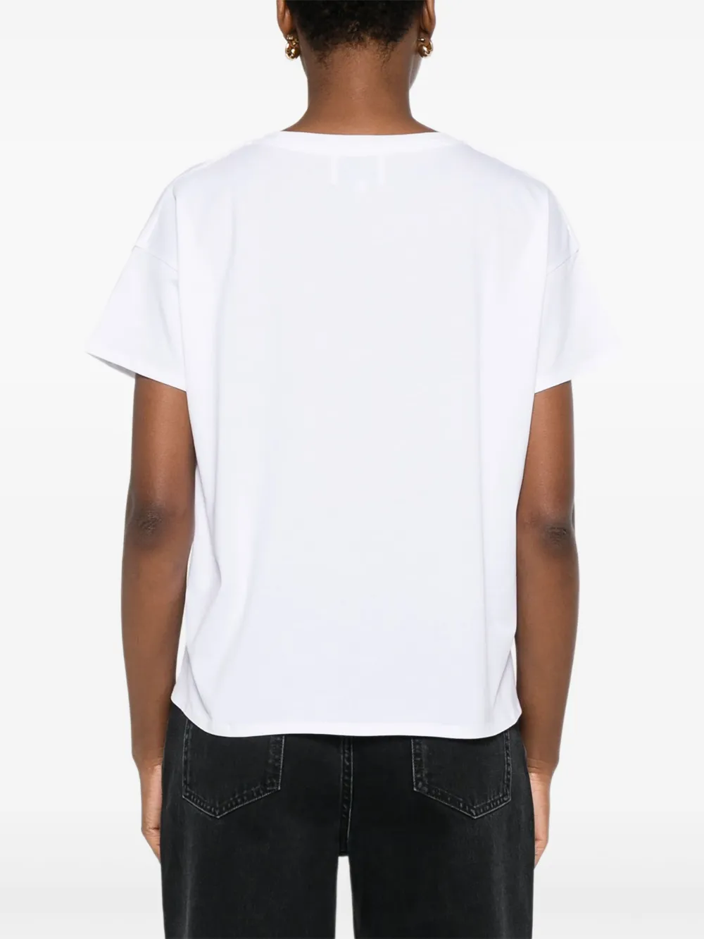 Loulou De Saison Short-sleeve T-shirt In White