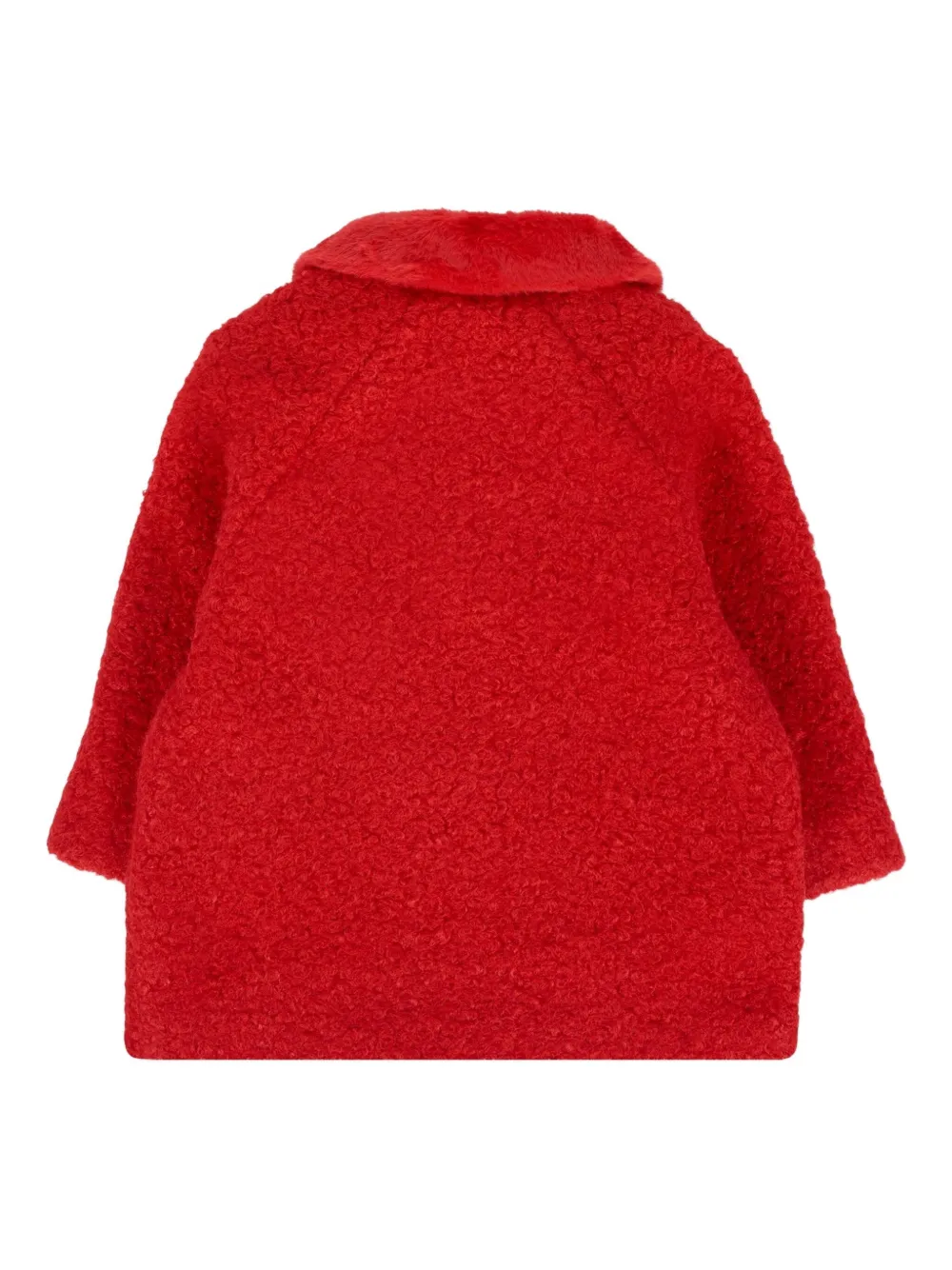 Mayoral faux-fur collar teddy coat | Baby Faux Fur Coats | Image 2