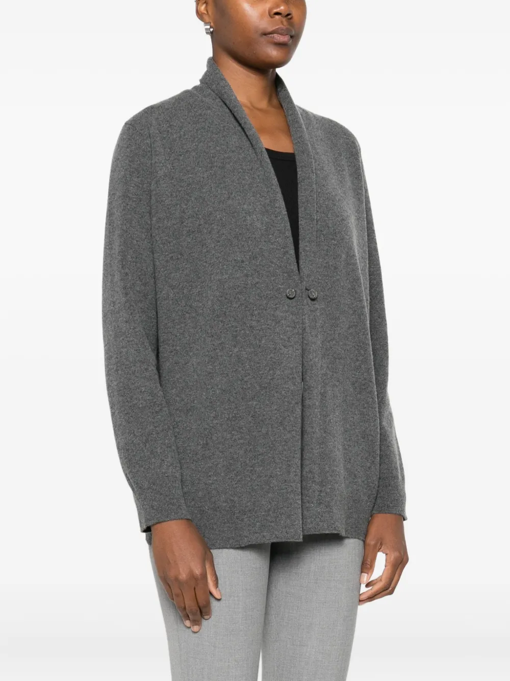 Fabiana Filippi Button Cardigan In Black