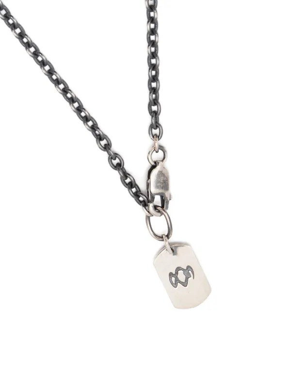 Yohji Yamamoto Standard Chain Necklace | Grey | FARFETCH