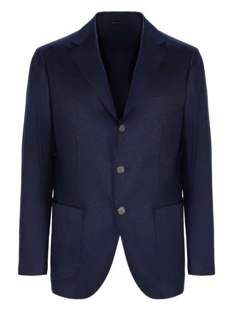 SARTORIO NAPOLI single-breasted patch-pocket blazer