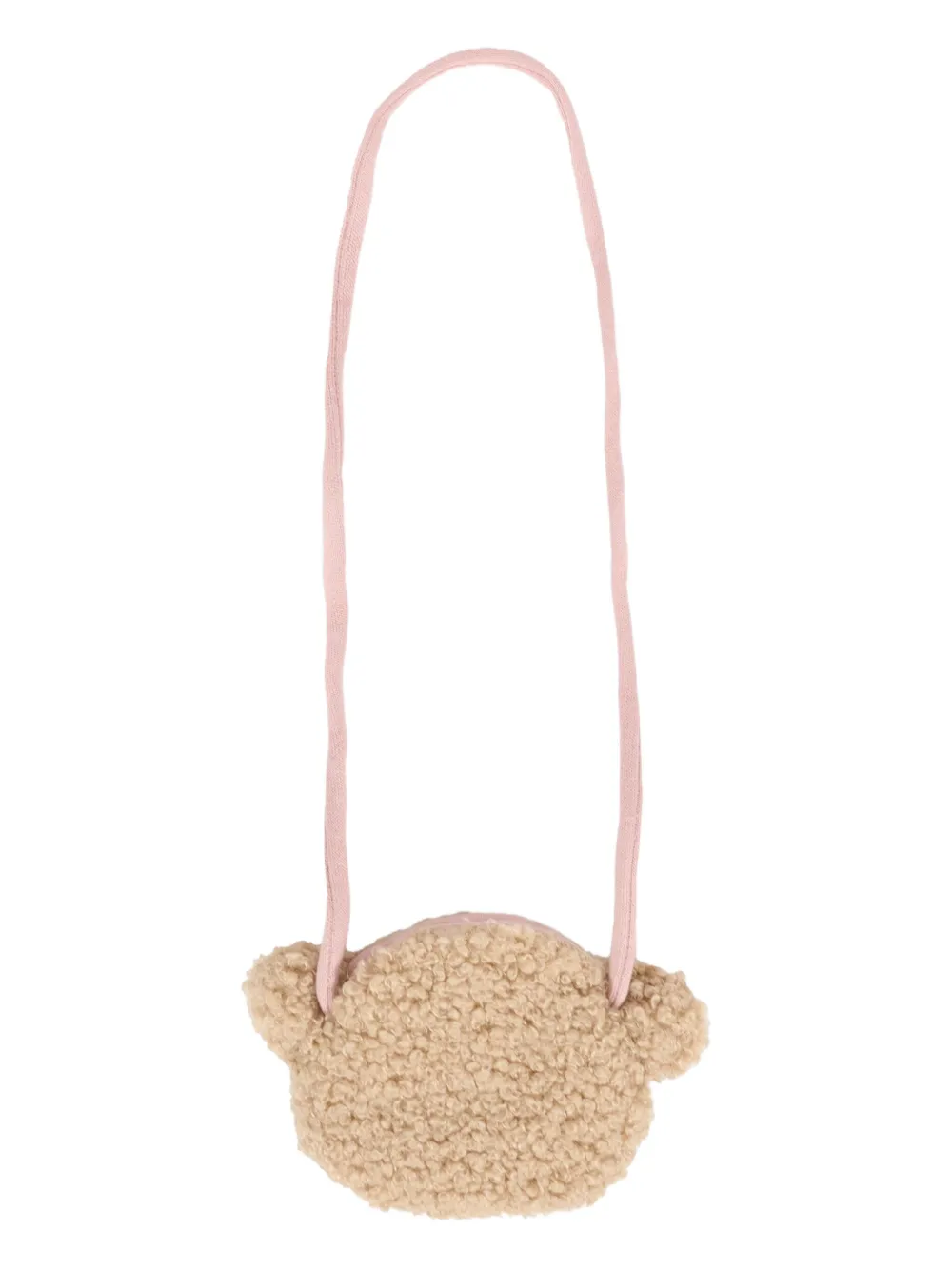 Mayoral faux-fur teddy-bear dress Roze