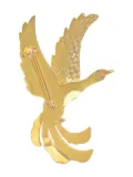 Susan Caplan Vintage 1980s Paradise brooch - Black