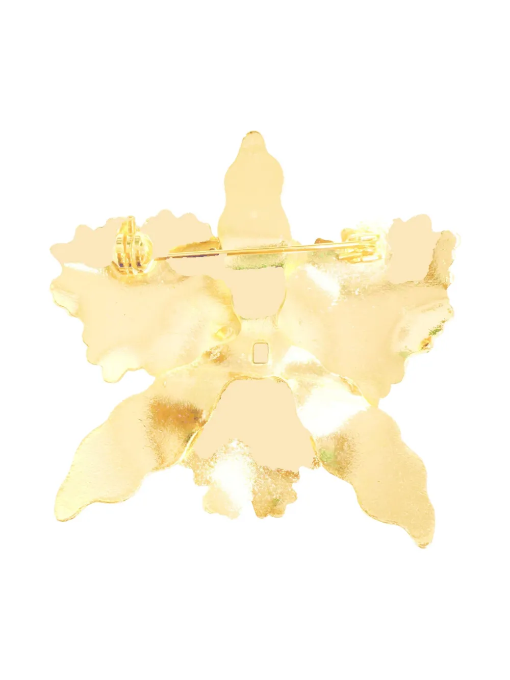 Susan Caplan Vintage 1980s Orchid brooch | Image 2