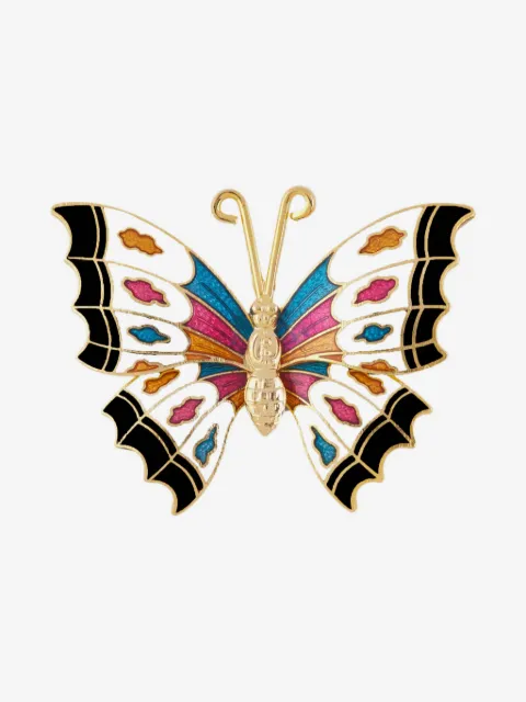 Susan Caplan Vintage 1980s butterfly brooch