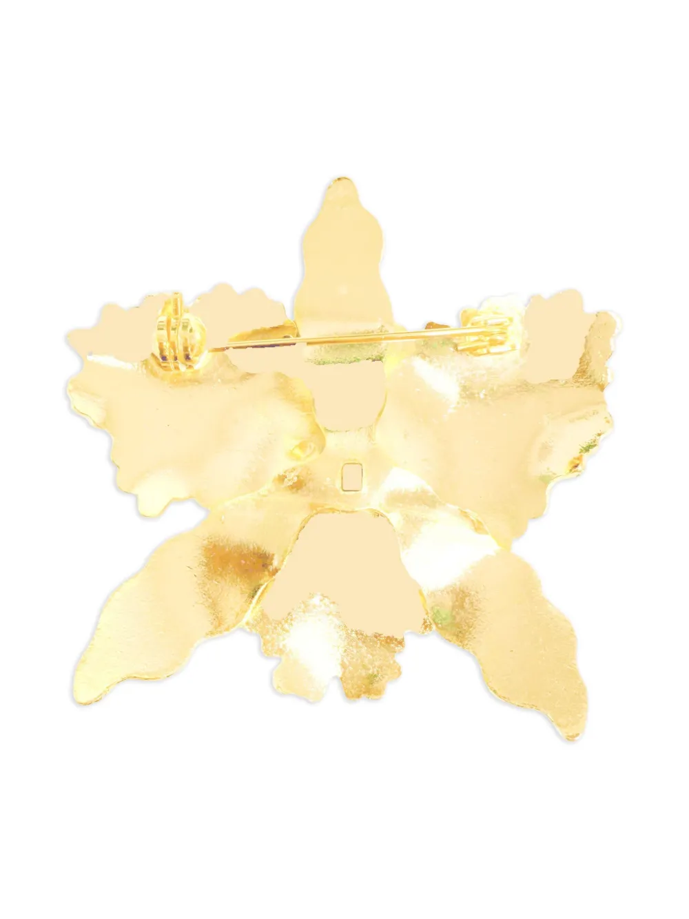 Susan Caplan Vintage 1980s Orchid brooch | Image 2