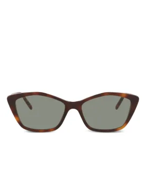 Saint Laurent Tortoiseshell Cat-Eye Sunglasses - Brown Gradient Saint Laurent SL 557 Acetate Cat-Eye Sunglasses - Bergdorf  main image 4