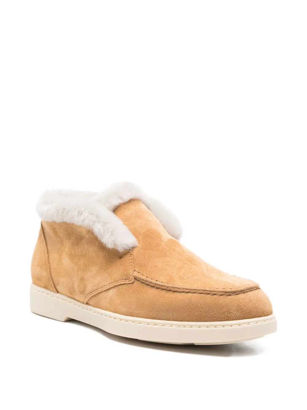 Doucal's Suède laarzen met afwerking Beige