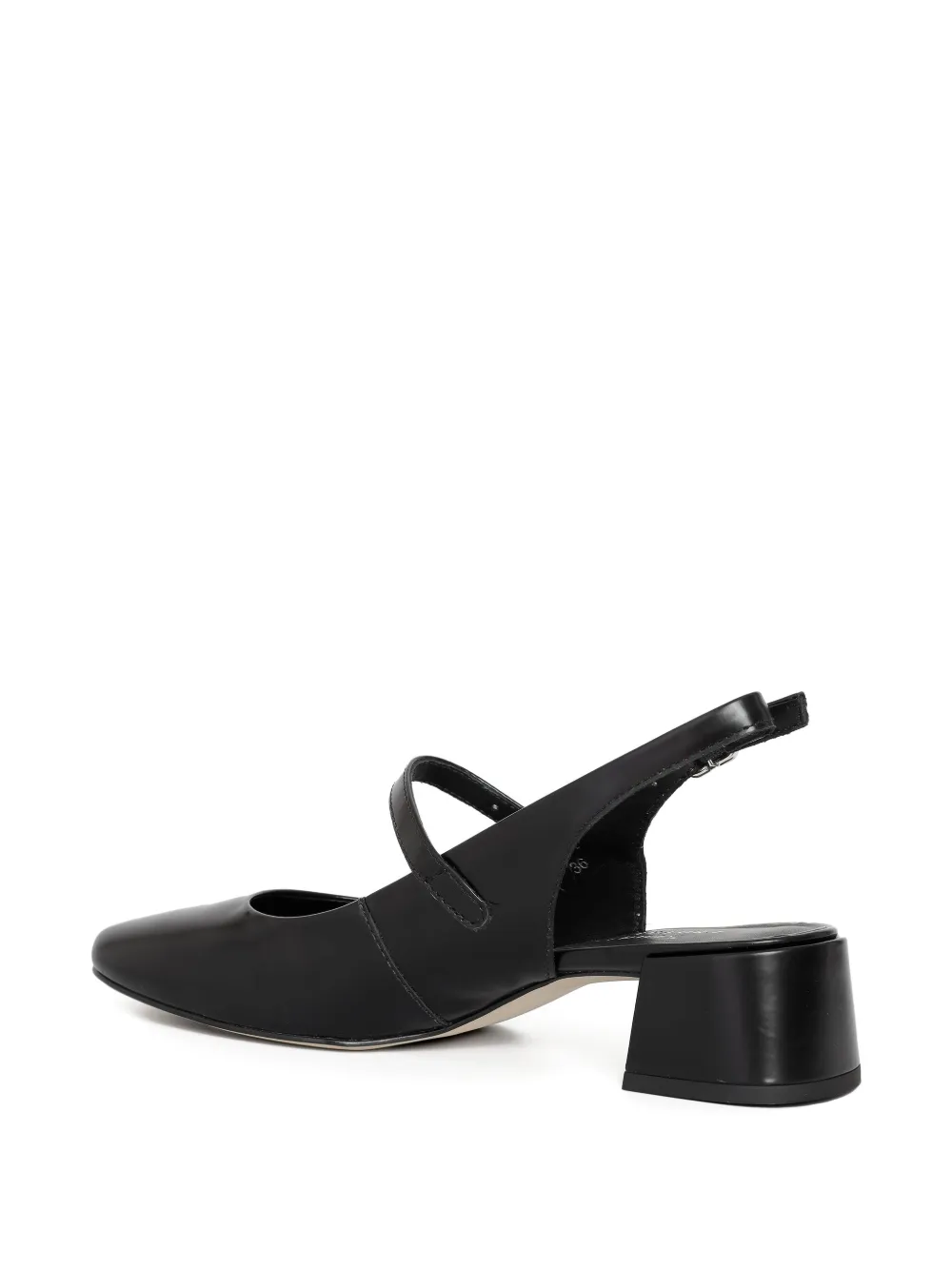 Studio Chofakian 35 mm slingback pumps met gesp Zwart