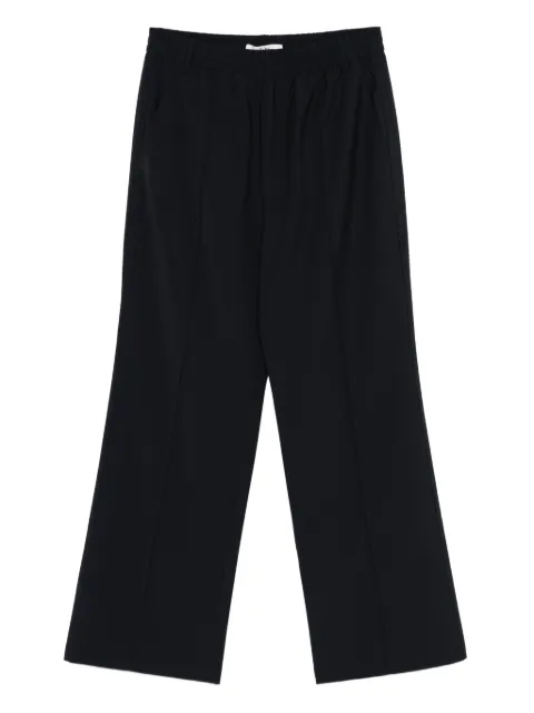 Tibi elasticated-waistband trousers