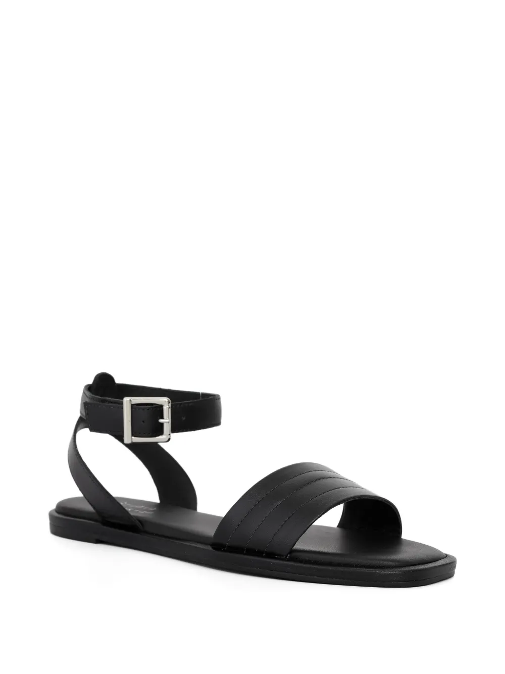 Studio Chofakian Rasteira Studio 177 レザーサンダル In Black