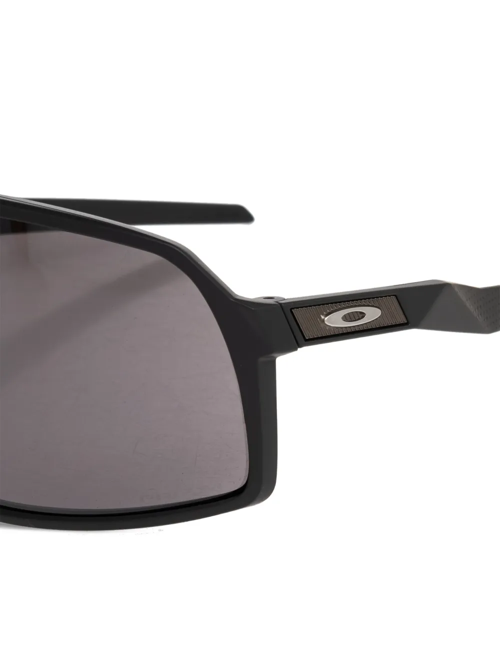 Oakley Zonnebril met shield montuur Zwart