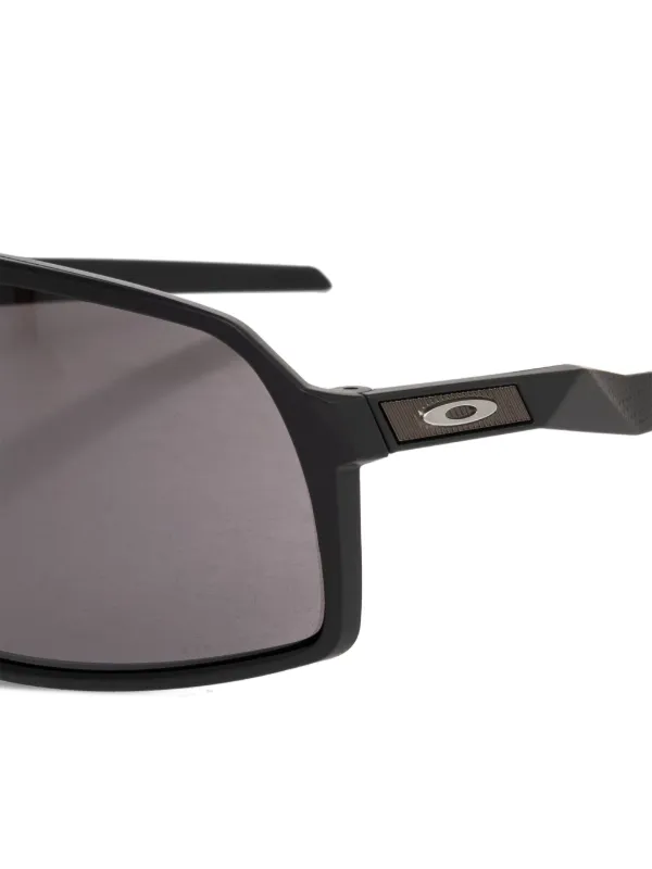 オークリー OAKLEY スポーツ サングラス シールド 黒 ブラック Oakley シールド サングラス | ブラック | FARFETCH JP