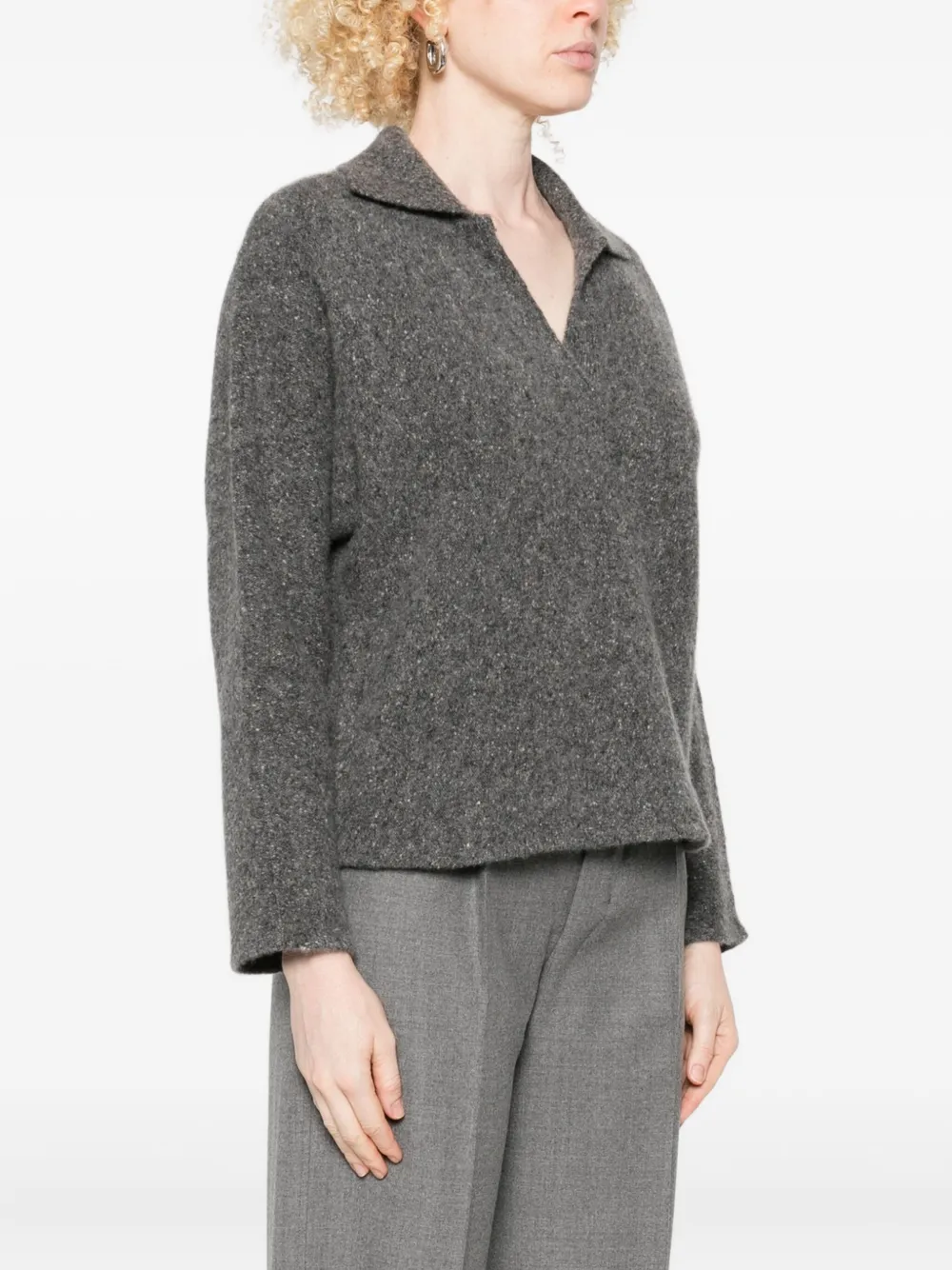 Vince Trui met V-hals Grijs