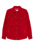 Moncler corduroy pocket jacket - Red