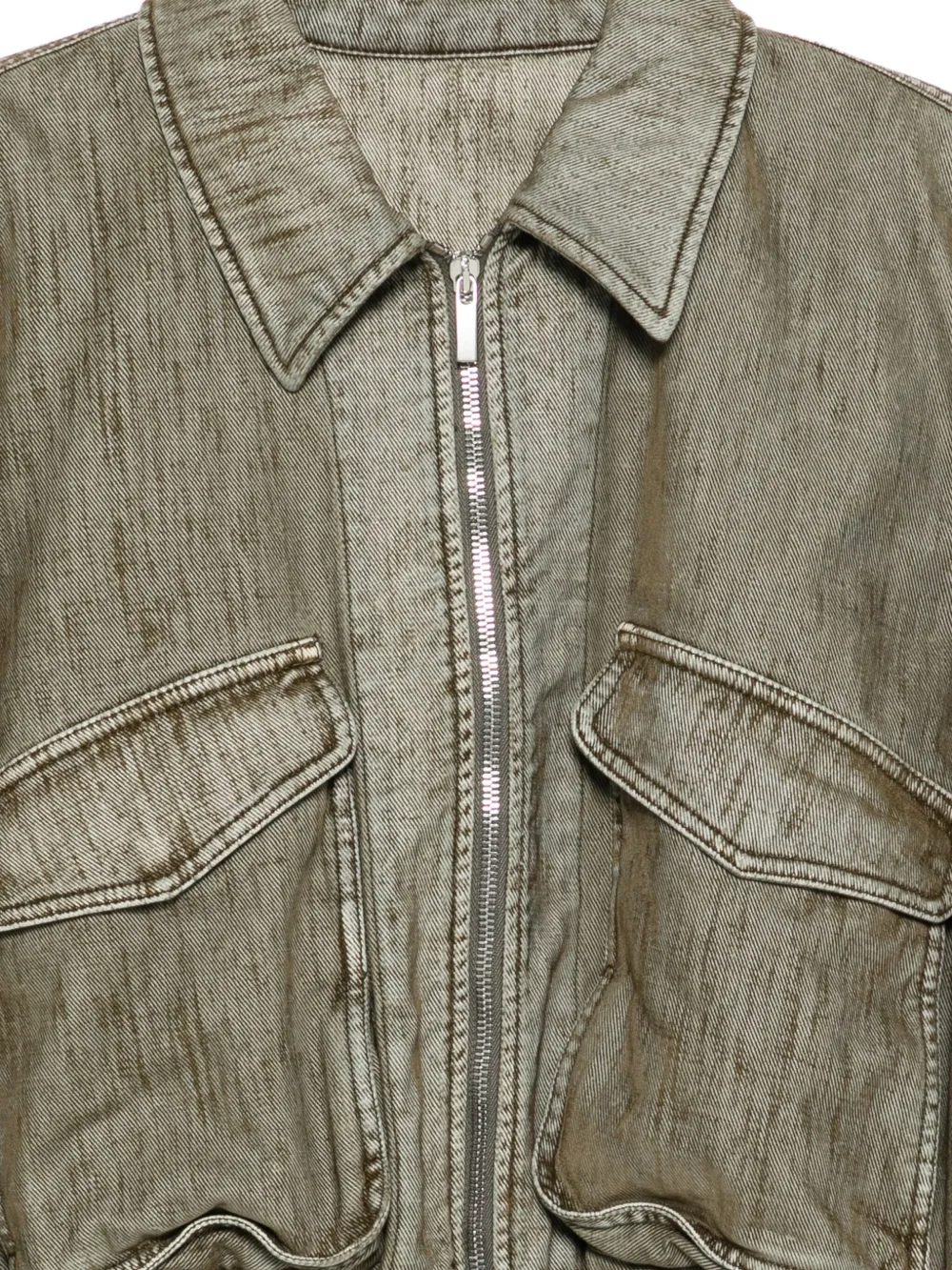 zip pocket jacket