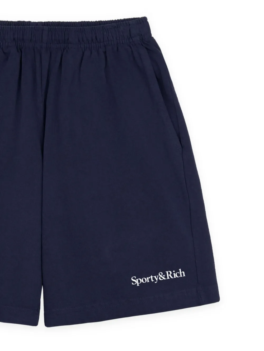 Sporty & Rich elastic-waistband logo shorts | Tailored Shorts | Image 2