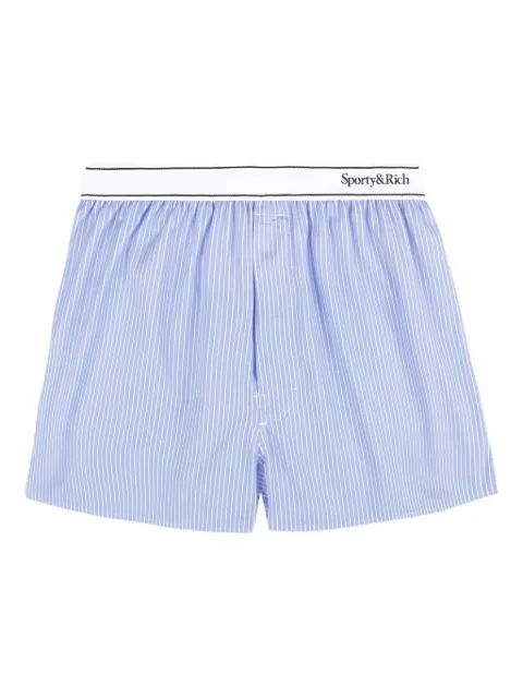 Sporty & Rich striped boxer shorts
