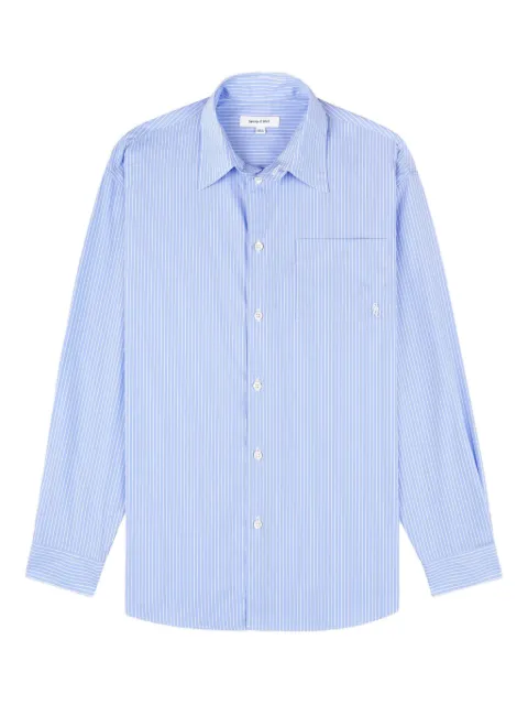 Sporty & Rich striped long-sleeve shirt