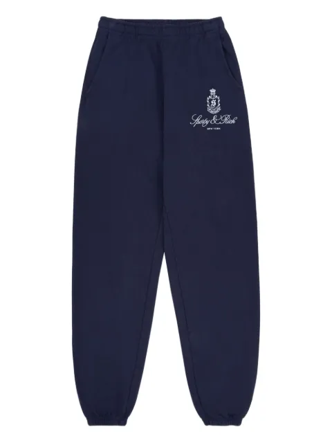 Sporty & Rich embroidered logo sweatpants