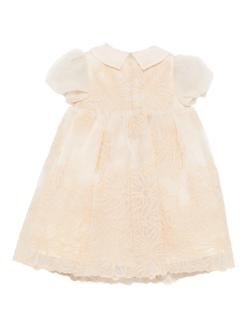 ELIE SAAB JUNIOR collared dress - Beige