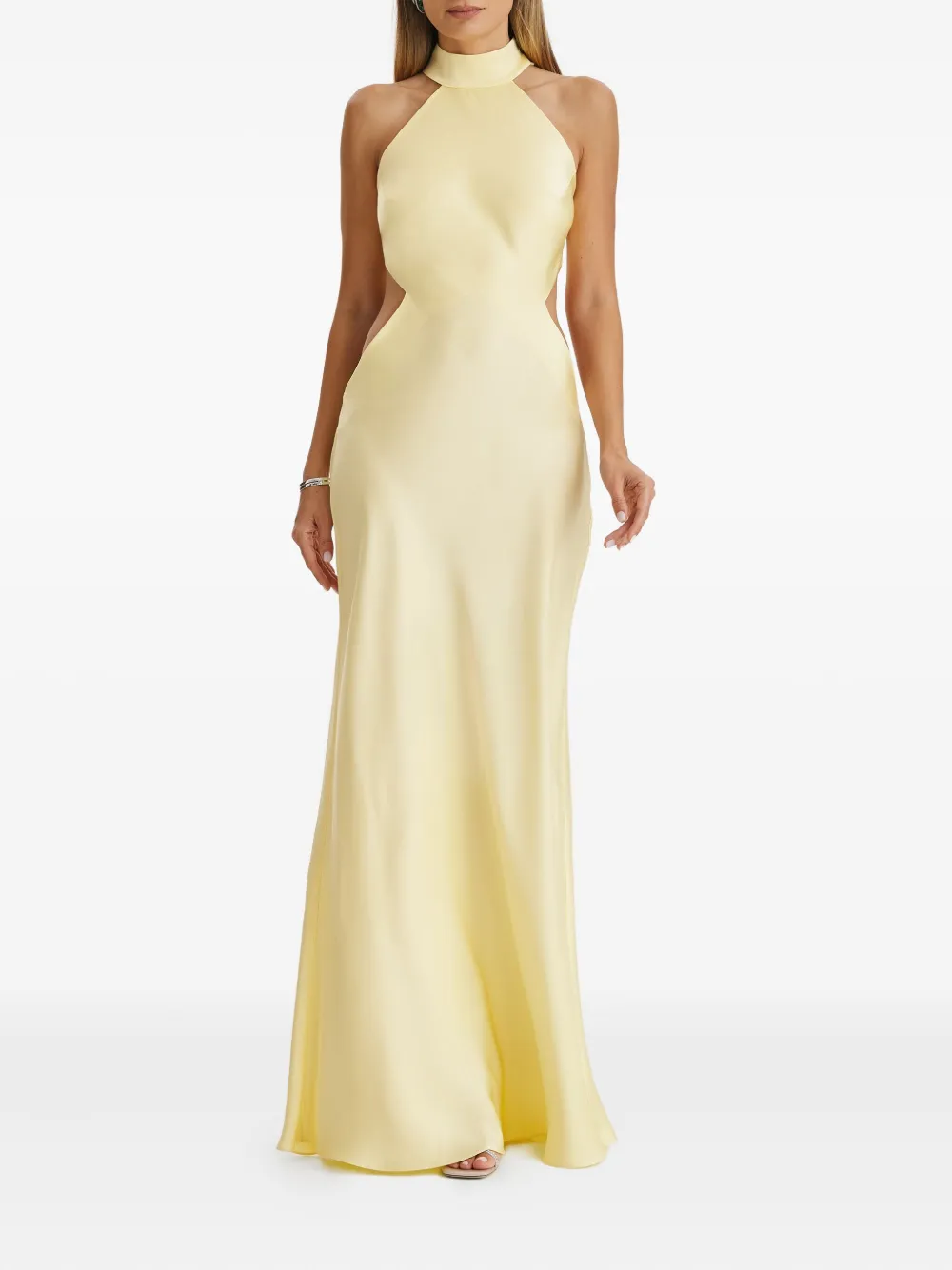 IL VOLO Amina halter-neck cut-out maxi dress | Evening Dresses | Image 2