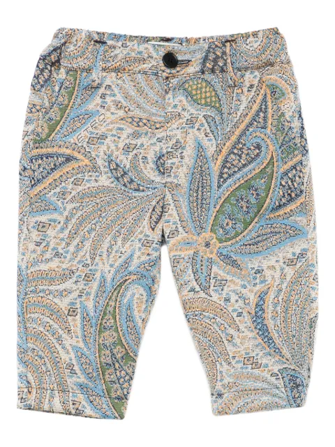 ETRO KIDS paisley-print cotton trousers