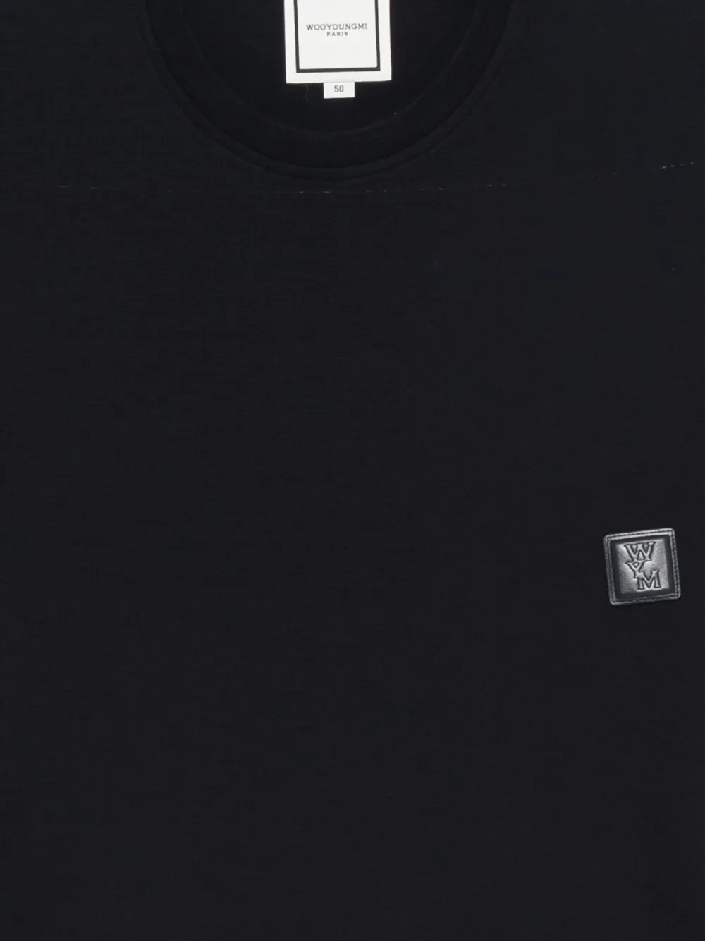 Wooyoungmi Logo-patch T-shirt In Blue