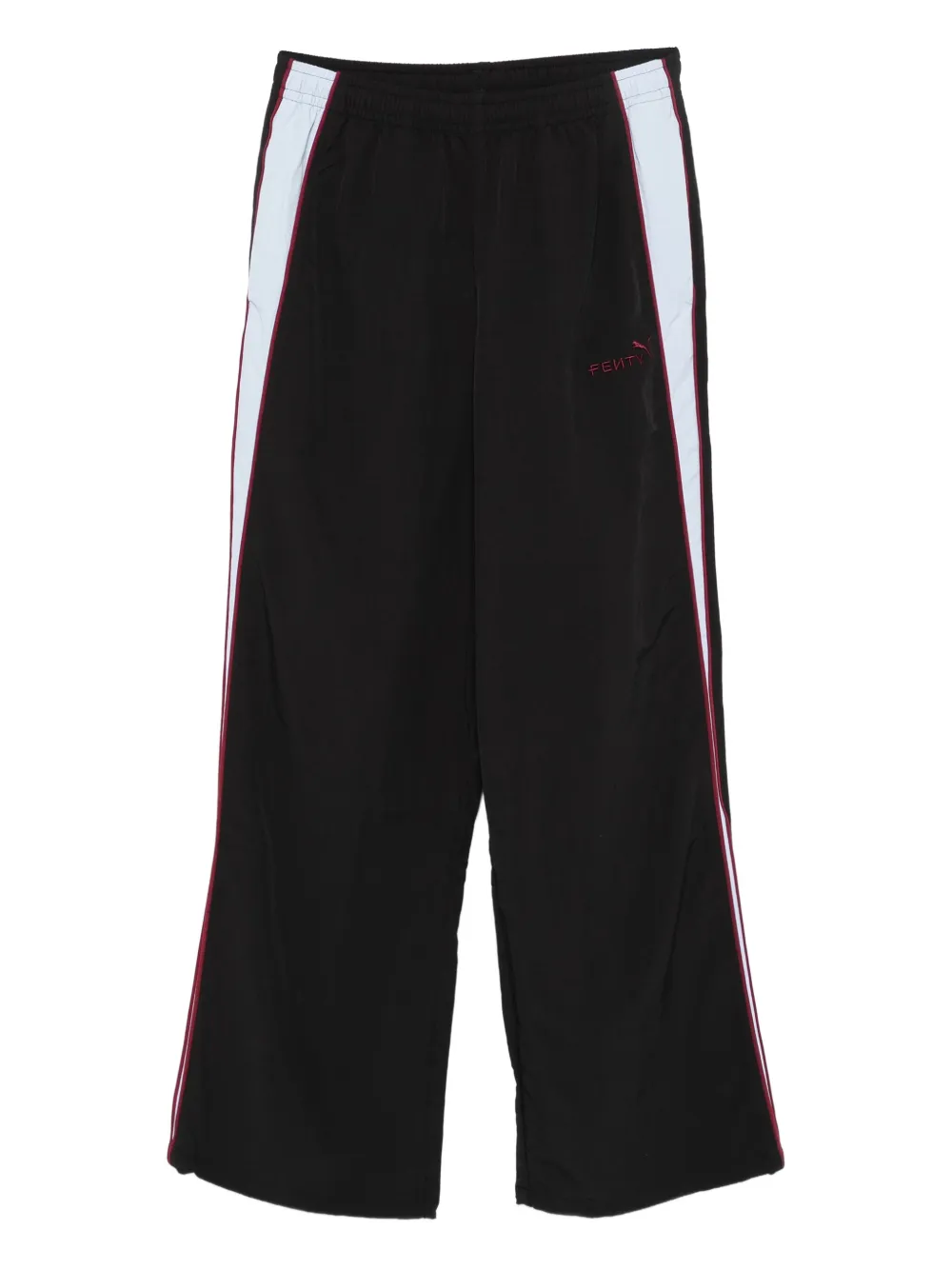 Fenty X Puma side-stripe elasticated track pants | Black | Image 1