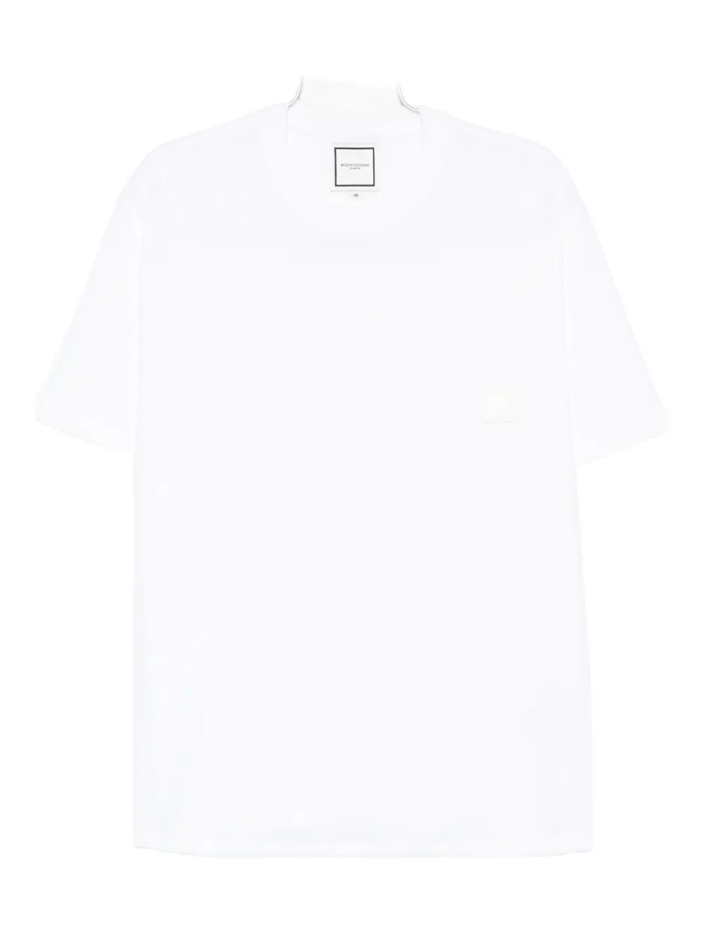 Wooyoungmi T-shirt Mit Kordelzug In White